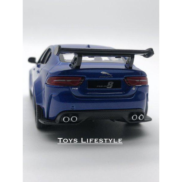 Mô Hình Xe Hơi Jaguar Xe Sv Project 8 Scale 36 Màu Xanh