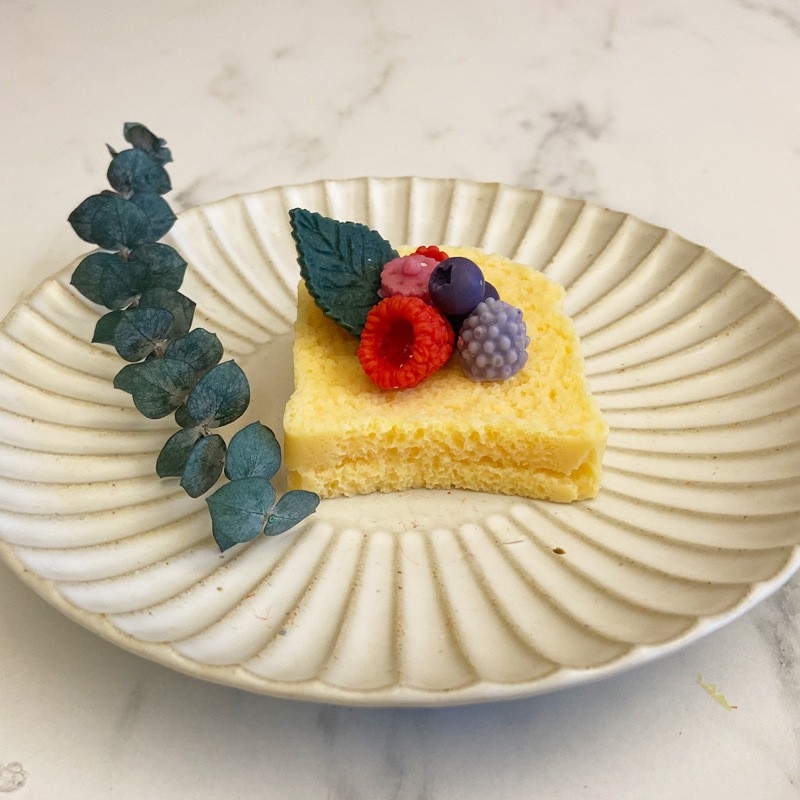 Khuôn Silicon Hình Lát Bánh Mỳ - Khuôn Làm Nến Thơm Handmade