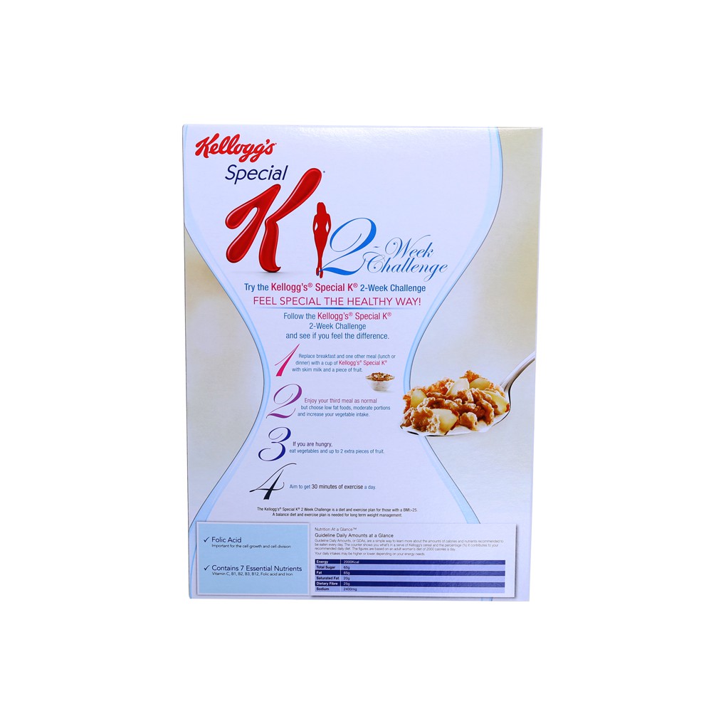 Ngũ cốc ăn sáng Kellogg's Special K Vanilla and Almonds 385g