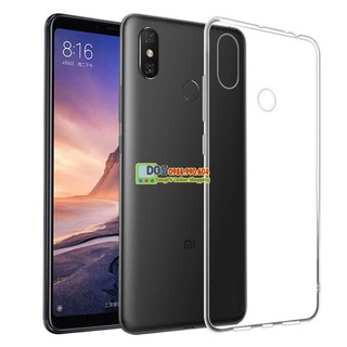 Ốp lưng xiaomi mi max 3 silicone trong suốt