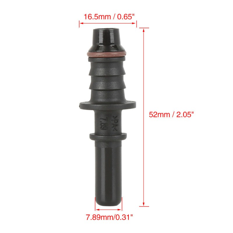 Đầu nối ống nhiên liệu xe hơi bằng nylon 7.89/ 9.89/ 11.8