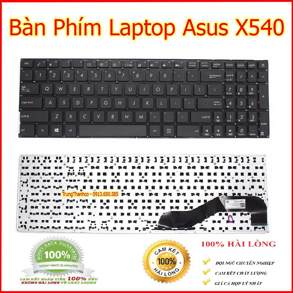 Bàn Phím Laptop Asus X540