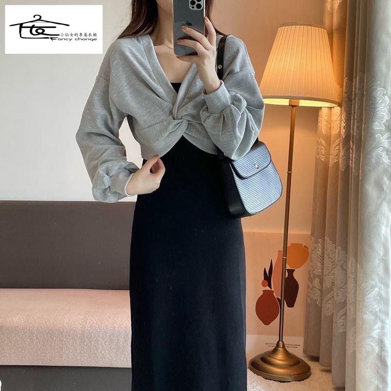 Áo Sweater Thiết Kế Thời Trang Retro Đường Phố Hồng Kông Mùa Thu Cho Nữ