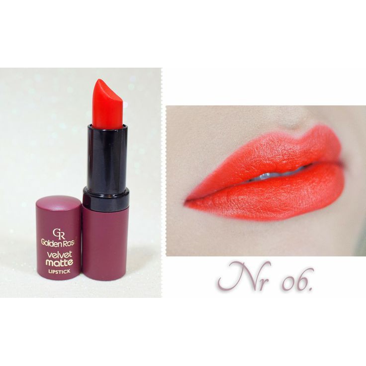 Son môi lì Golden Rose Velvet Matte Lipstick