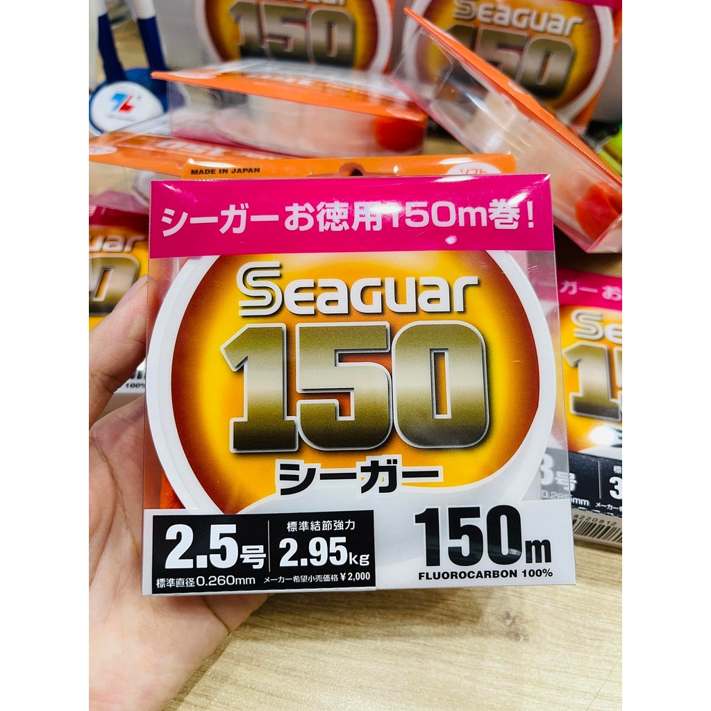 DÂY TÀNG HÌNH FLUOROCARBON SEAGUAR 150m