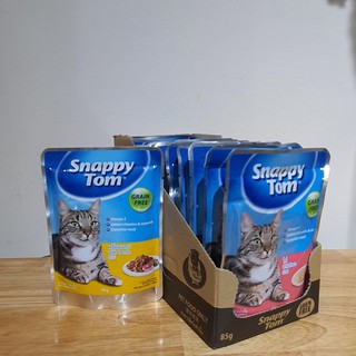 Pate cho mèo Snappy Tom 85gr dạng gói