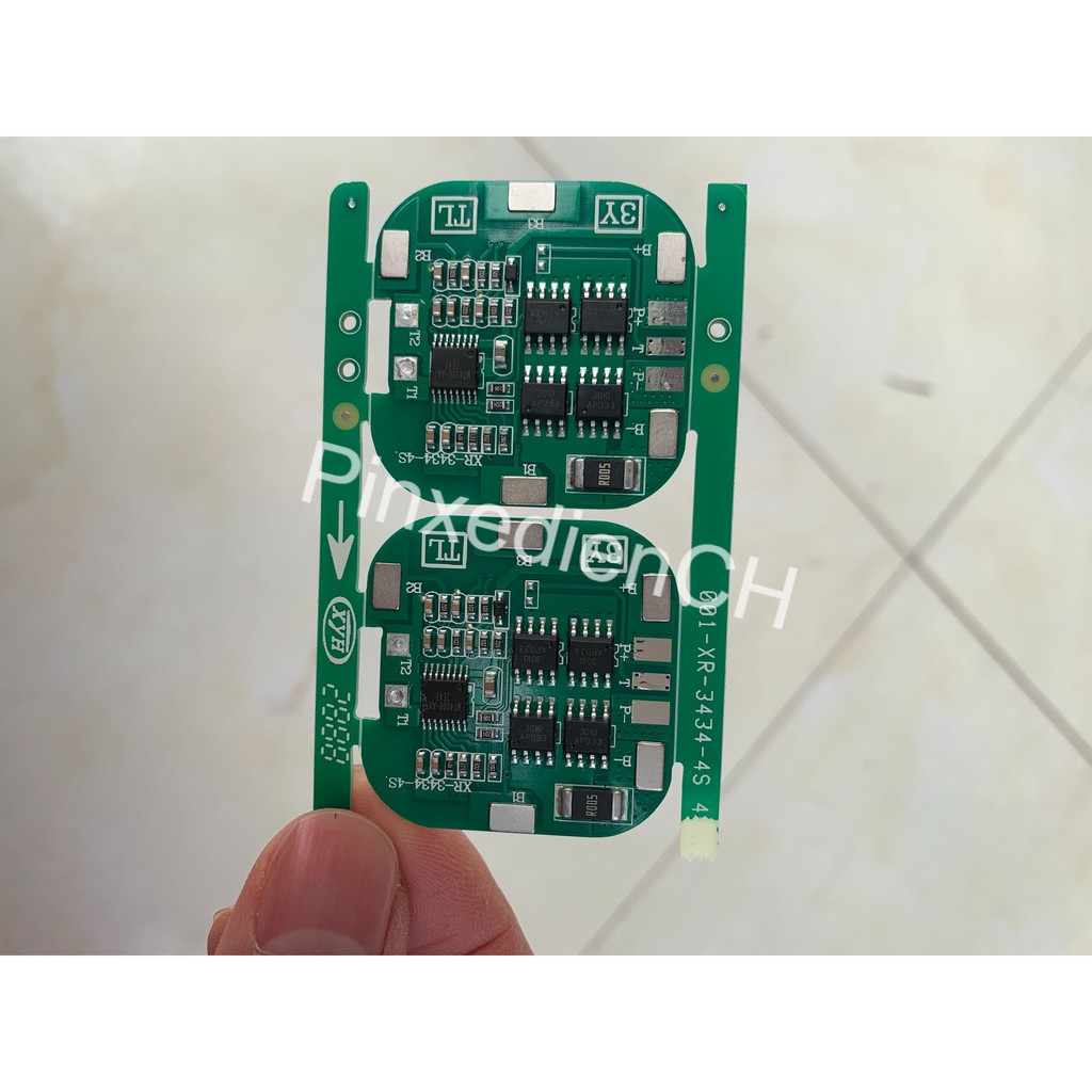 Bảng mạch bảo vệ pin 18650 Lithium Ion 3.7V BMS 4S 14.8V - 16.8V 10A