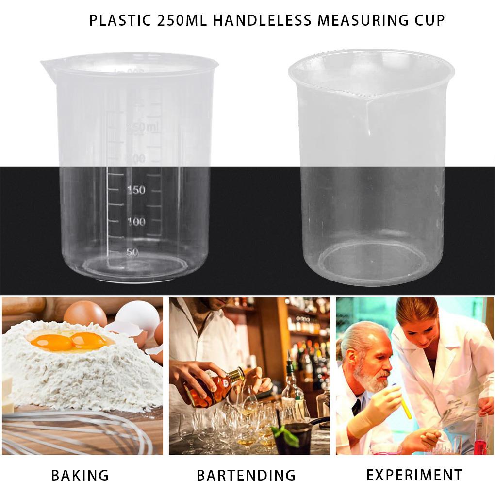 Cốc Nhựa Đo Lường 250ML Tiện Dụng Cho Nhà Bếp