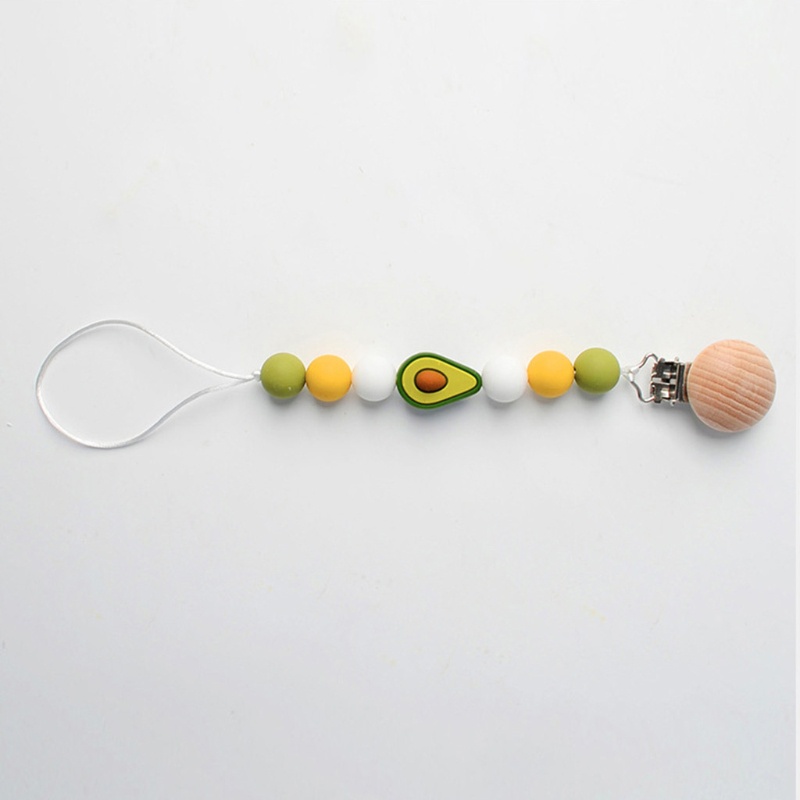 Kẹp Giữ Núm Vú Giả Handmade Bằng Silicon Cho Trẻ Sơ Sinh