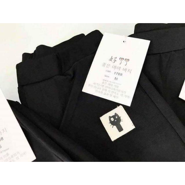 💋 Quần Legging Hàn Tag Mèo loại 1 💕 | BigBuy360 - bigbuy360.vn