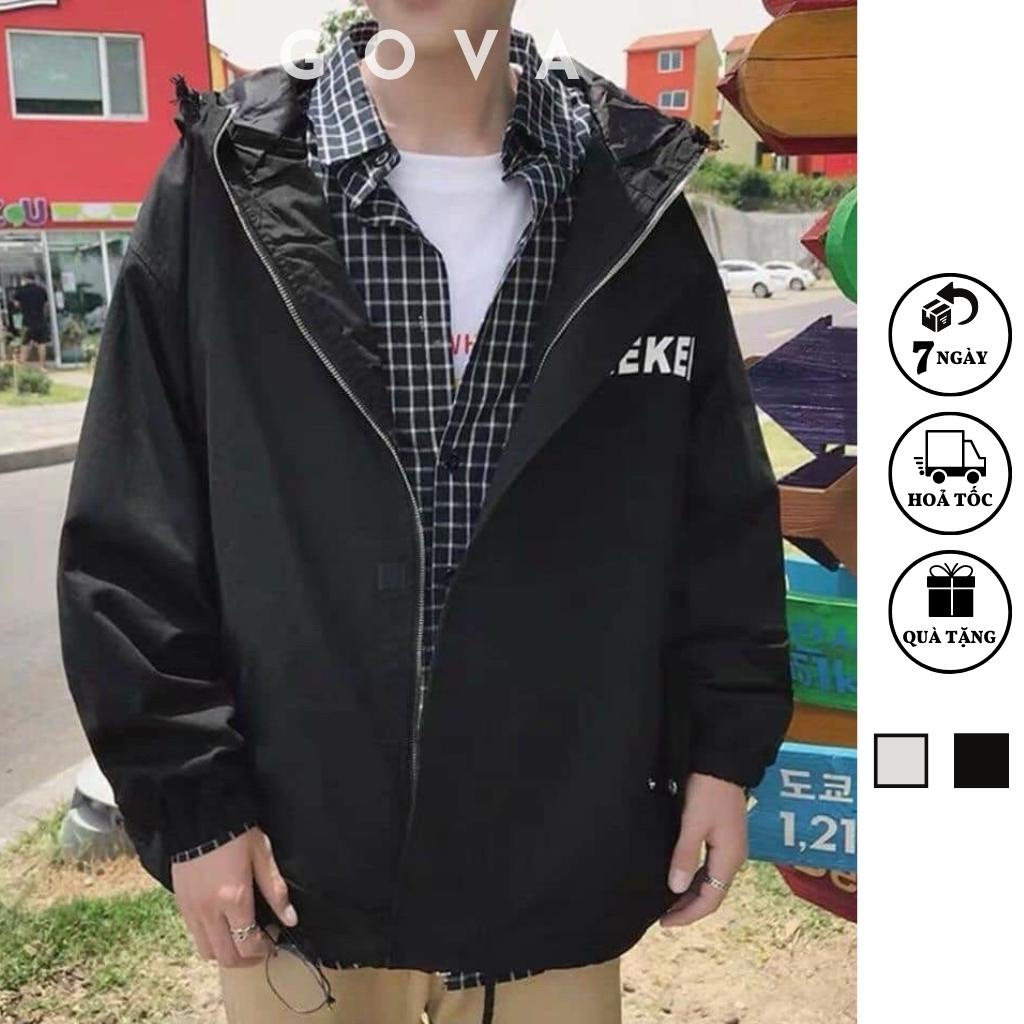 Áo khoác dù Weekend Life nam nữ form rộng Unisex 2 lớp Chống Nắng Siêu Hot ulzzang Jacket Bomber GOVA