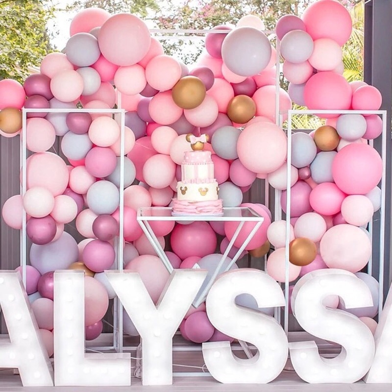 Set 20 Bóng Cao Su 10 inch Nhiều Màu Sắc