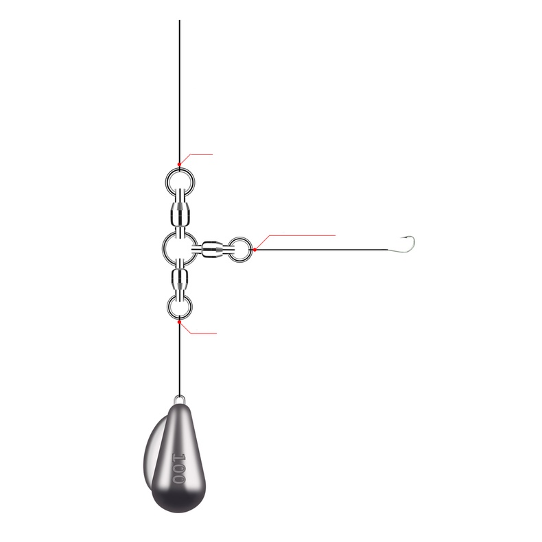 Set 3 Phụ Kiện Câu Cá 3 Chiều Chuyên Nghiệp