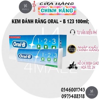 Kem đánh răng Oral B trắng răng và thơm miệng
