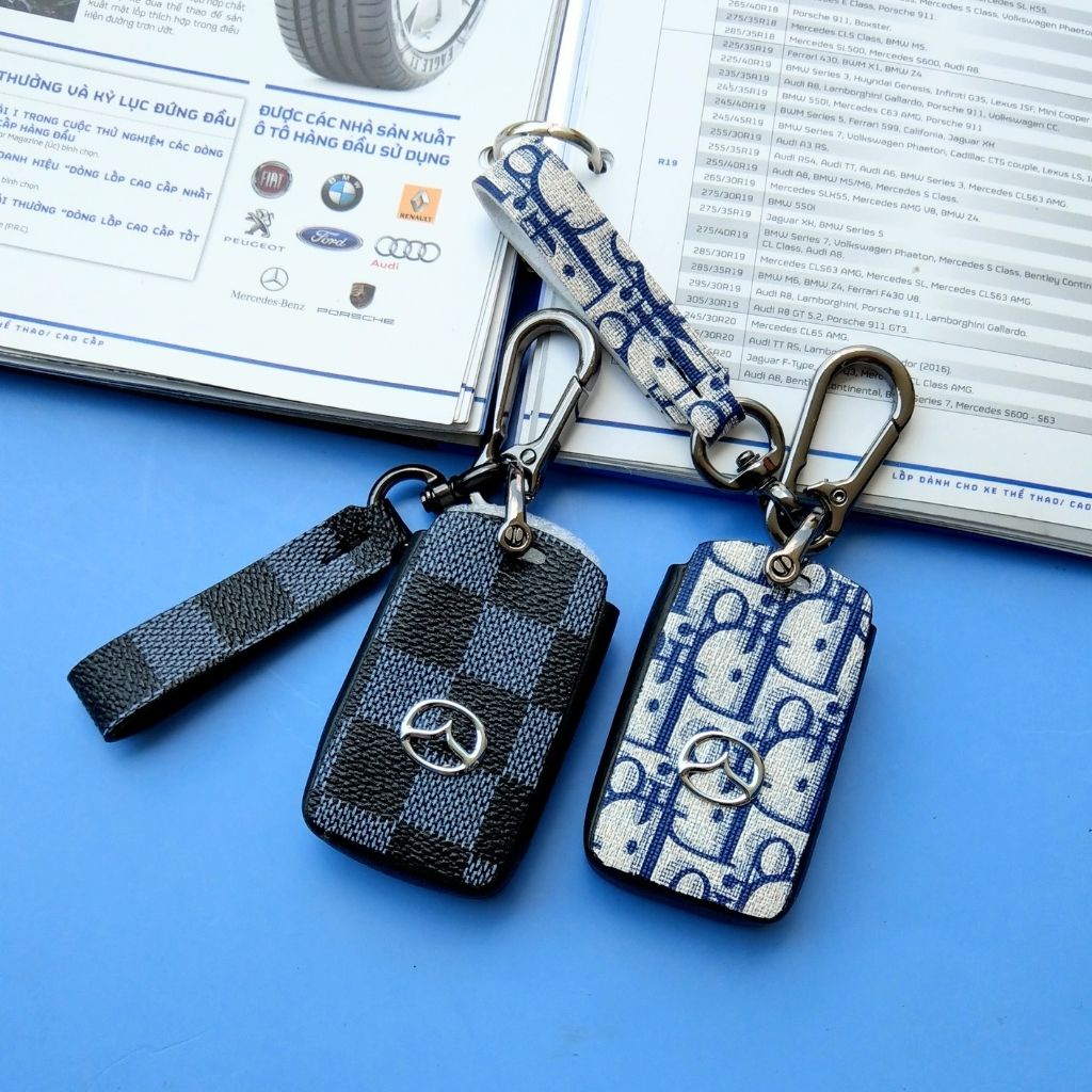 Bao Da Chìa Khóa Mazda 2 3 6,Mazda cx3 cx30 cx5,Mazda cx8,Mazda cx9 (MÓC D)