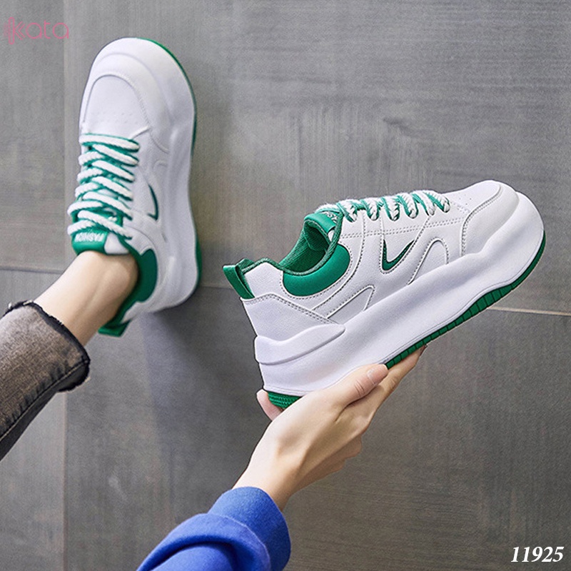 Giày trắng sneakers street phong cách Hàn Quốc nữ 11923