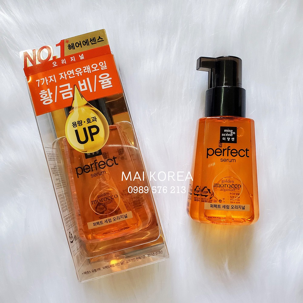 [Mẫu mới] Dưỡng tóc Missen Perfect Serum Hàn Quốc 80ml