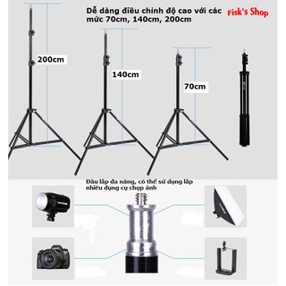 Giá đỡ ba chạc TIANRUI 2m