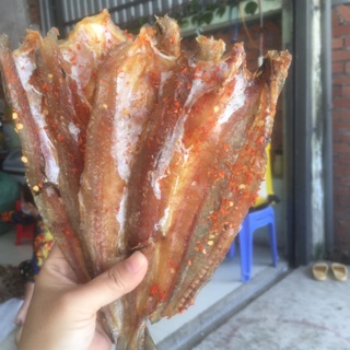 0,5kg khô cá mối tẩm vị có xương