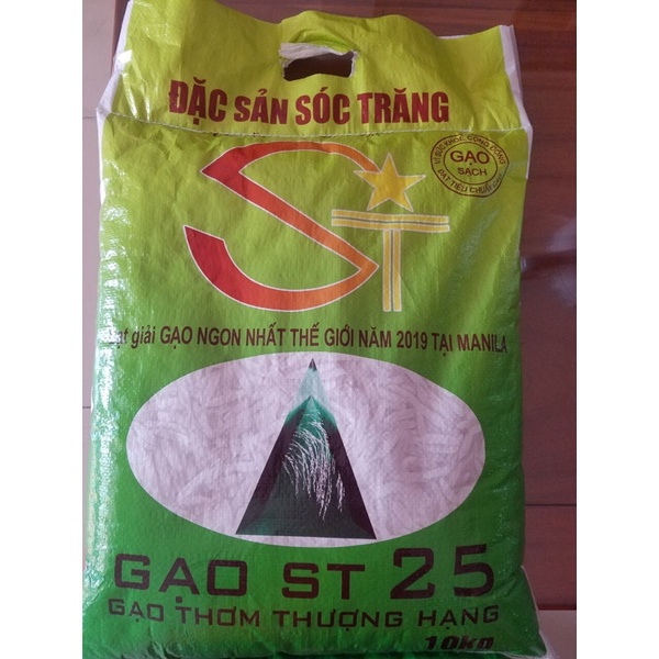 Gạo ST25 bao 10KG