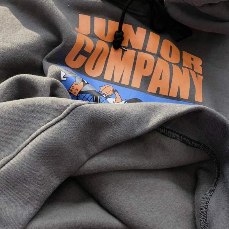 Áo Hoodie Junior Company Nỉ Lót Bông form rộng  2tclothes