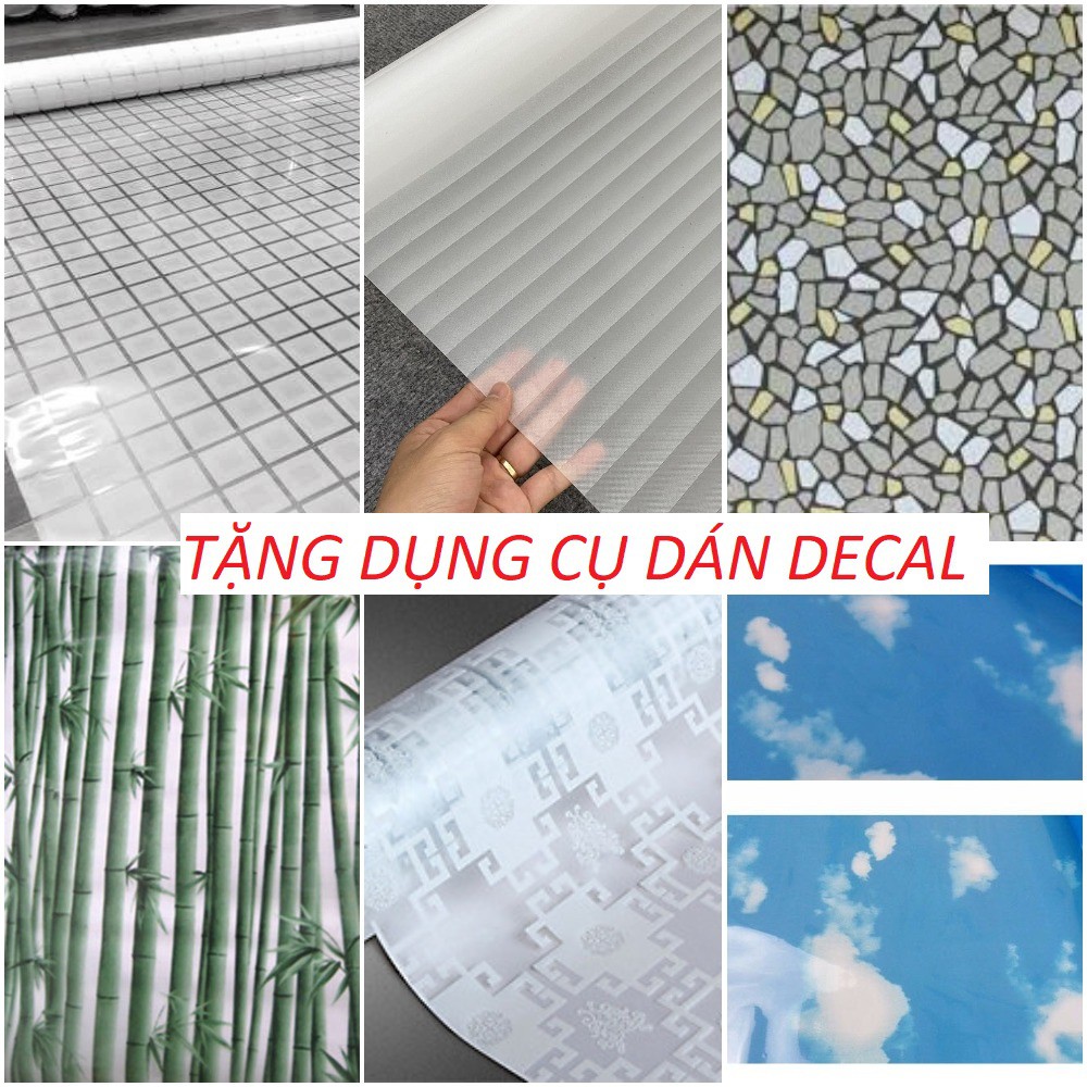 🌸DECAL DÁN KÍNH 🌸 Tặng dụng cụ🌸 Decal dán cửa kính che mờ 🌸 Film dán kính