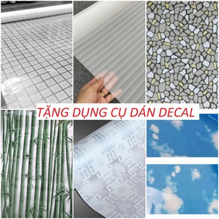 🌸DECAL DÁN KÍNH 🌸 Tặng dụng cụ🌸 Decal dán cửa kính che mờ 🌸 Film dán kính