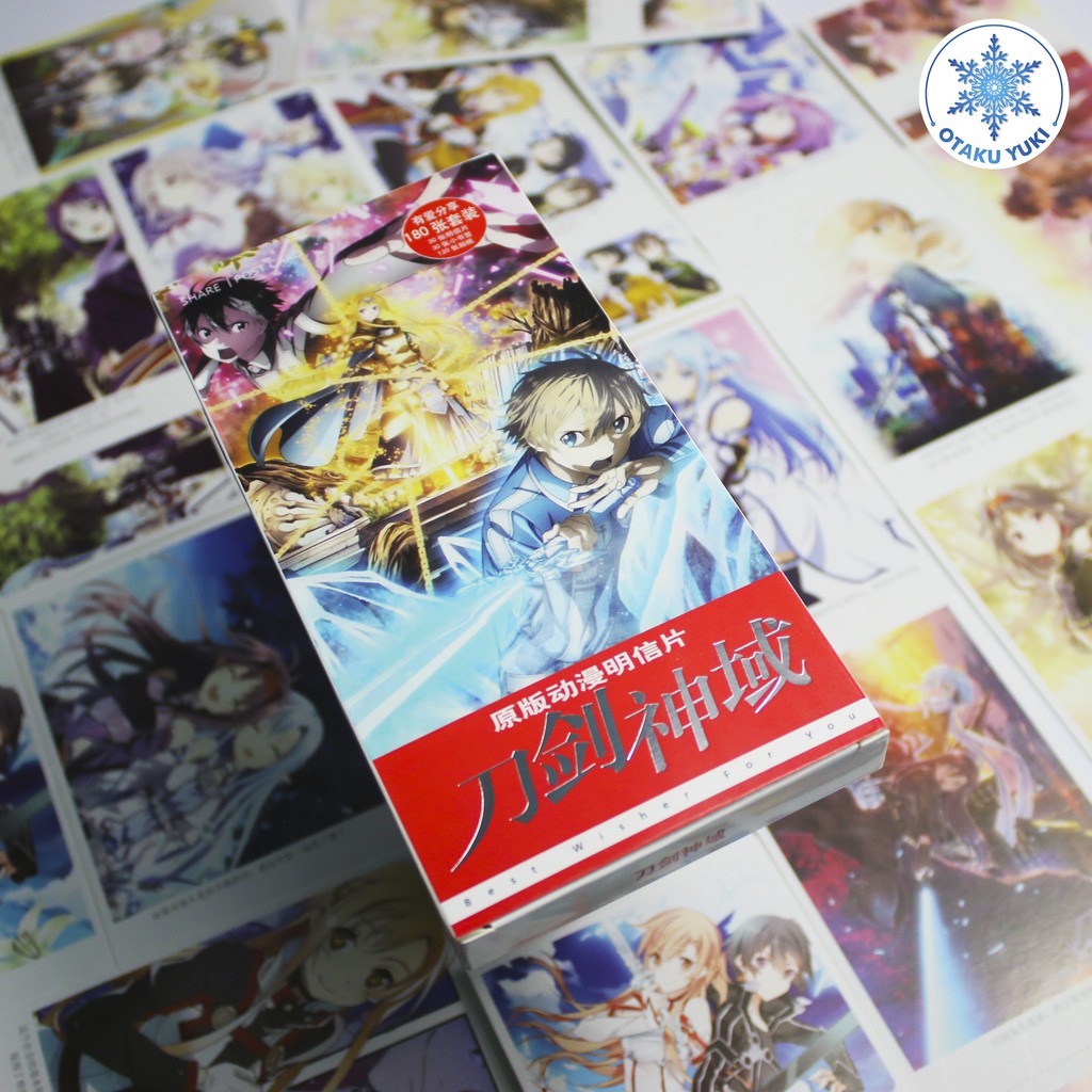 Bưu Thiếp Postcard Sword Art Online SAO (Gồm Nhiều Season)