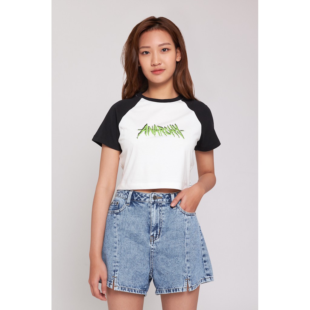 Áo Thun Croptop BOO Dáng Basic 100%Cotton In Hình Cá Tính Trend Phong Cách Dành Cho Gen Z