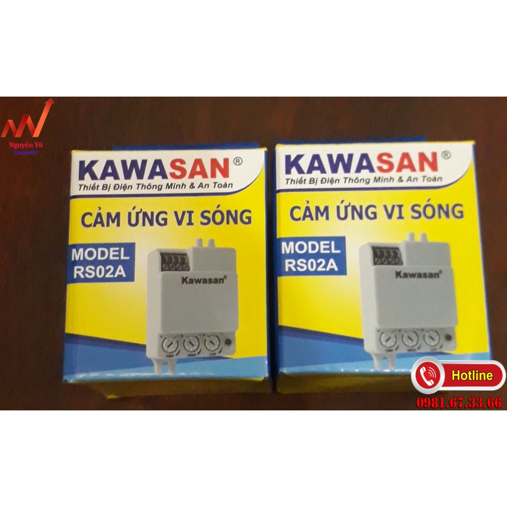 Công tắc cảm ứng vi sóng kawa RS02A / RS02D [NEW]
