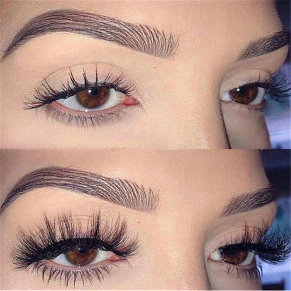 [Hàng mới về] Set 5 cặp lông mi giả tự nhiên 3D dành cho làm đẹp