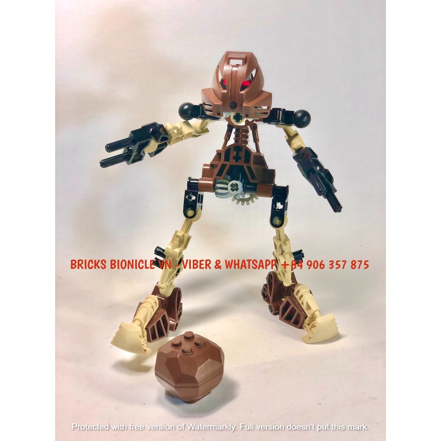 LEGO BIONICLE - ĐỒ CHƠI XẾP HÌNH LEGO BIONICLE - 8531 TOA POHATU MATA