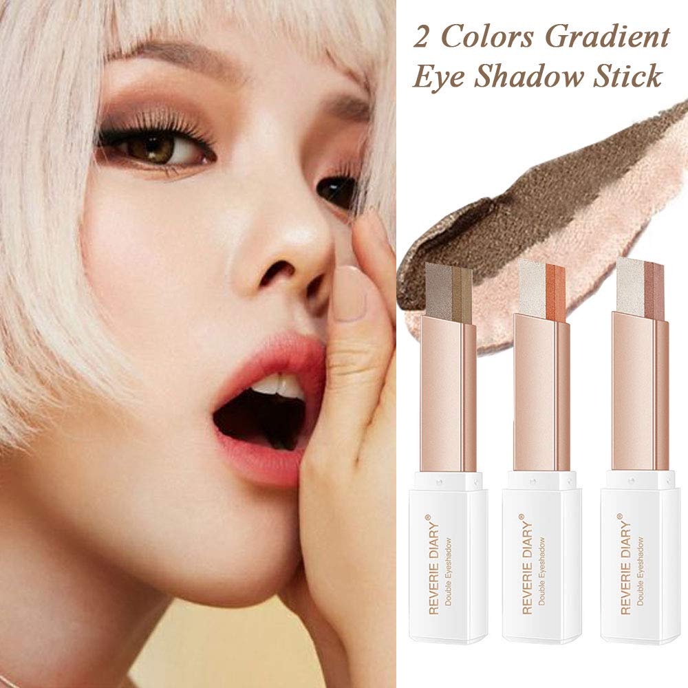 Phấn mắt Kopyrrol thế hệ 2 với hai màu gradient long lanh lì mịn trang điểm mắt không thấm nước 2.5g