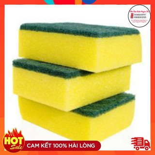Sỉ 120 miếng xốp rửa chén bát tiện dụng - Xốp rửa bát tạo bọt