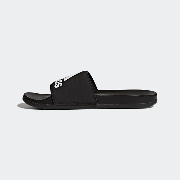 Dép Adidas Adilette Comfort Slides - Black/ White