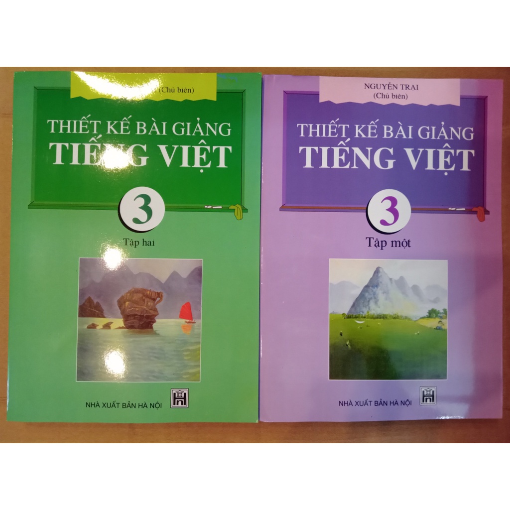 Sách - Combo Thiết Kế Bài Giảng Tiếng Việt 3 (Tập 1+Tập 2)