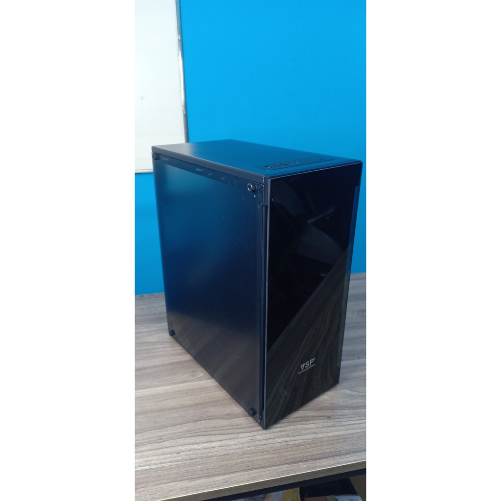 Bộ PC Gaming i3 9100f/main motar/ram8 led/ssd256/nguồn vsplus 500w/4 fan led /case VSP 2 mặt kính cường lực | BigBuy360 - bigbuy360.vn