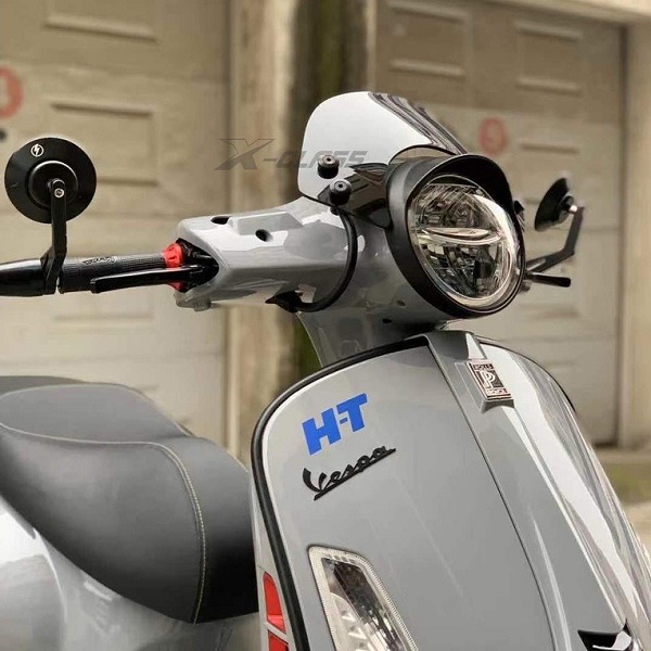 Kính Chắn Gió Vespa Hàng Hãng Cao Cấp Cho Sprint Primavera GTS Loại Thấp