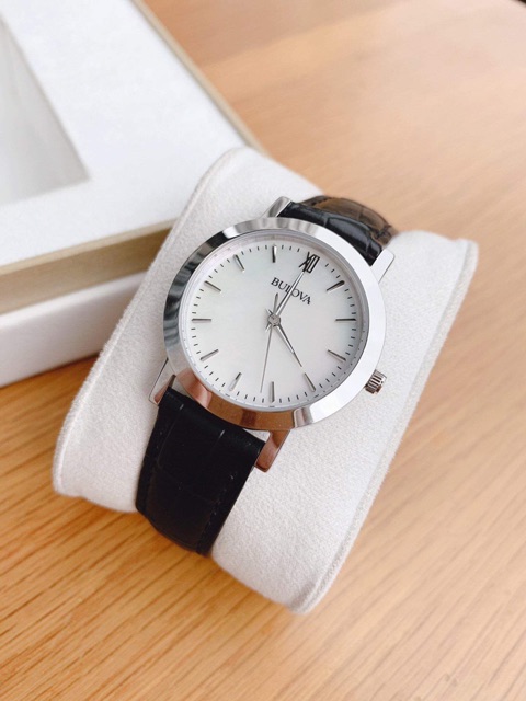 Đồng hồ nữ Bulova Classic Analog Display Quartz Black Watch