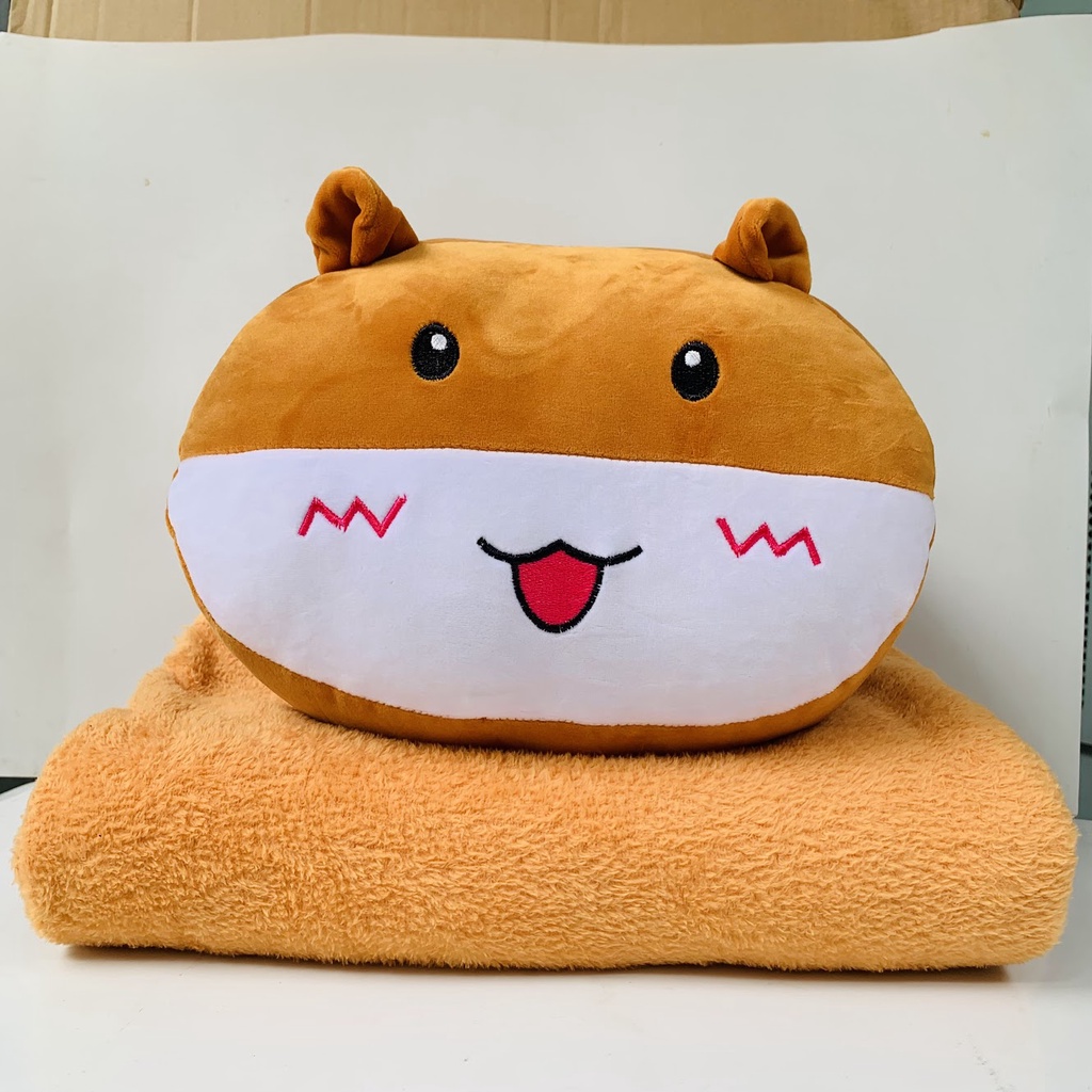 Bộ Chăn Gối Văn Phòng 3 trong 1 homemia