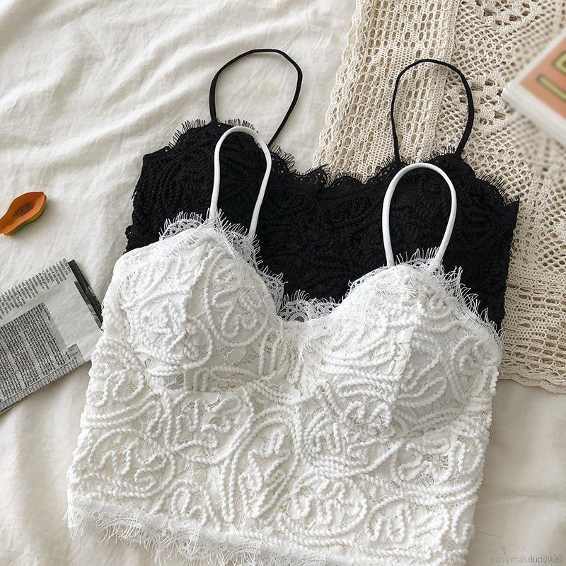 Áo Lửng Hai Dây Hở Lưng Phối Ren Quyến Rũ Cho Nữ | BigBuy360 - bigbuy360.vn