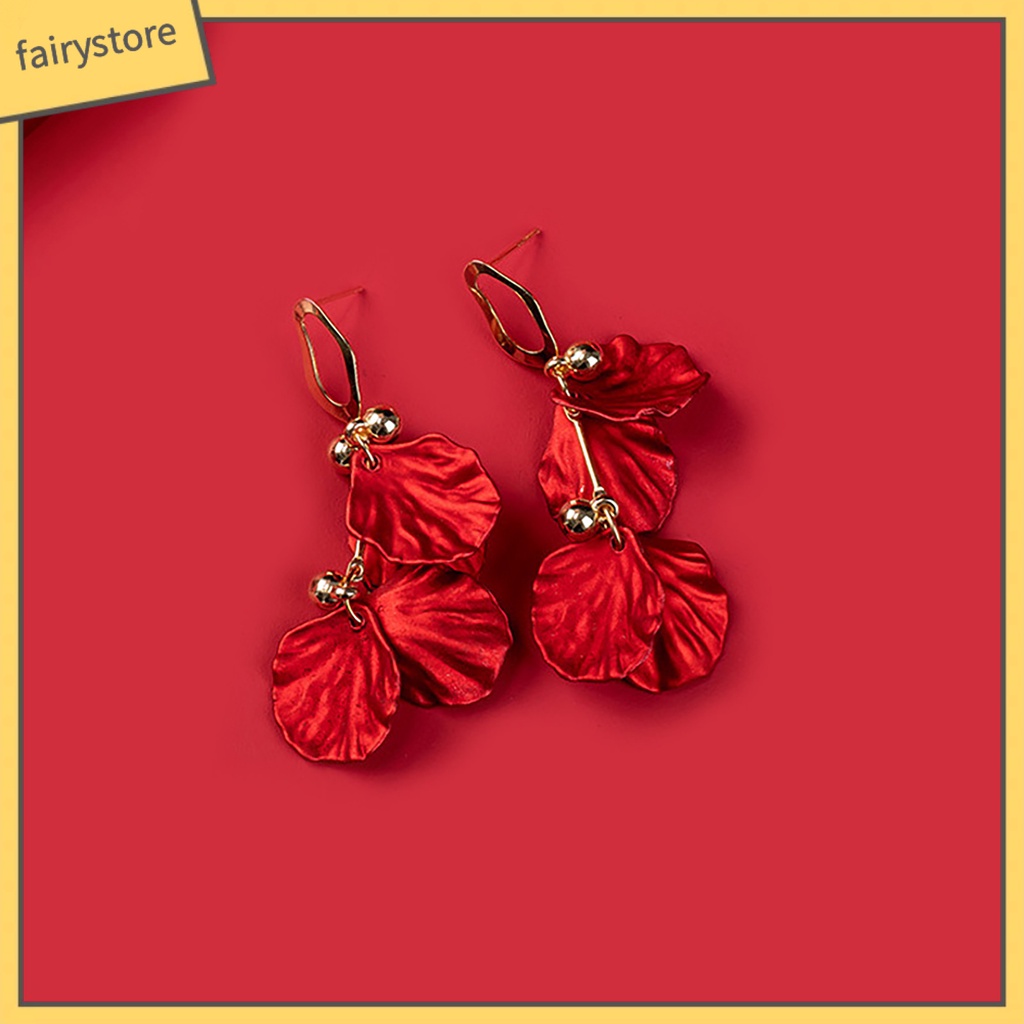 1 Đôi Bông Tai Mạ Bạc Dáng Dài Thời Trang Dành Cho Nữ