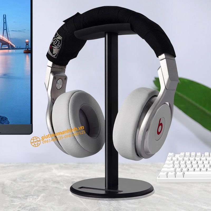 Giá Đỡ Tai Nghe Thân Kim Loại - Chụp Tai - Oversize - Cao 22cm