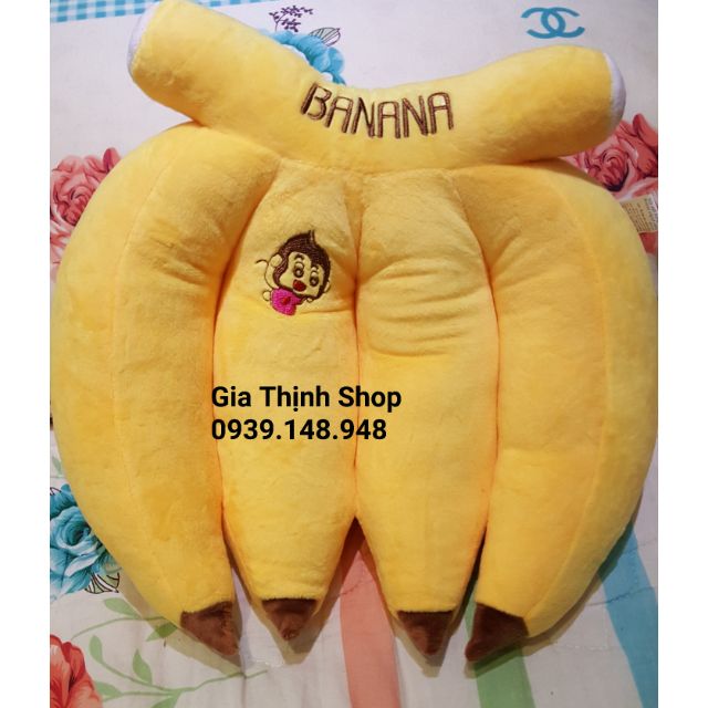 Gấu bông nải chuối bự chà bá 35cm