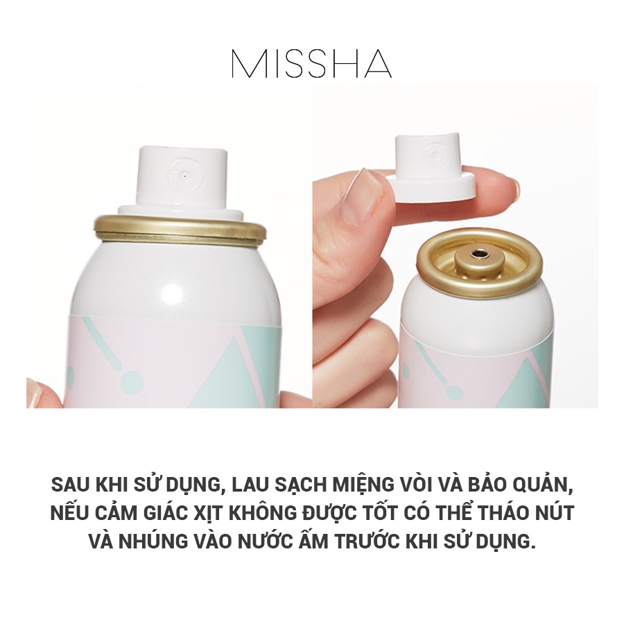 [Mã COSDEP -8% ĐH250k]Xịt giữ lớp trang điểm Fix Me Make-Up Fixer Missha 50ml | BigBuy360 - bigbuy360.vn