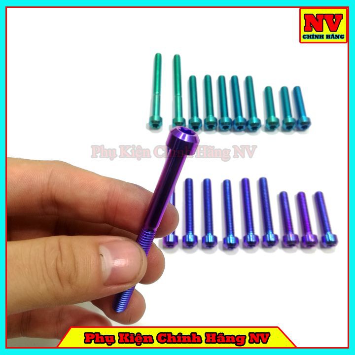 Bộ Ốc Lốc Máy Vario Gr5 Full Bộ 10 Con