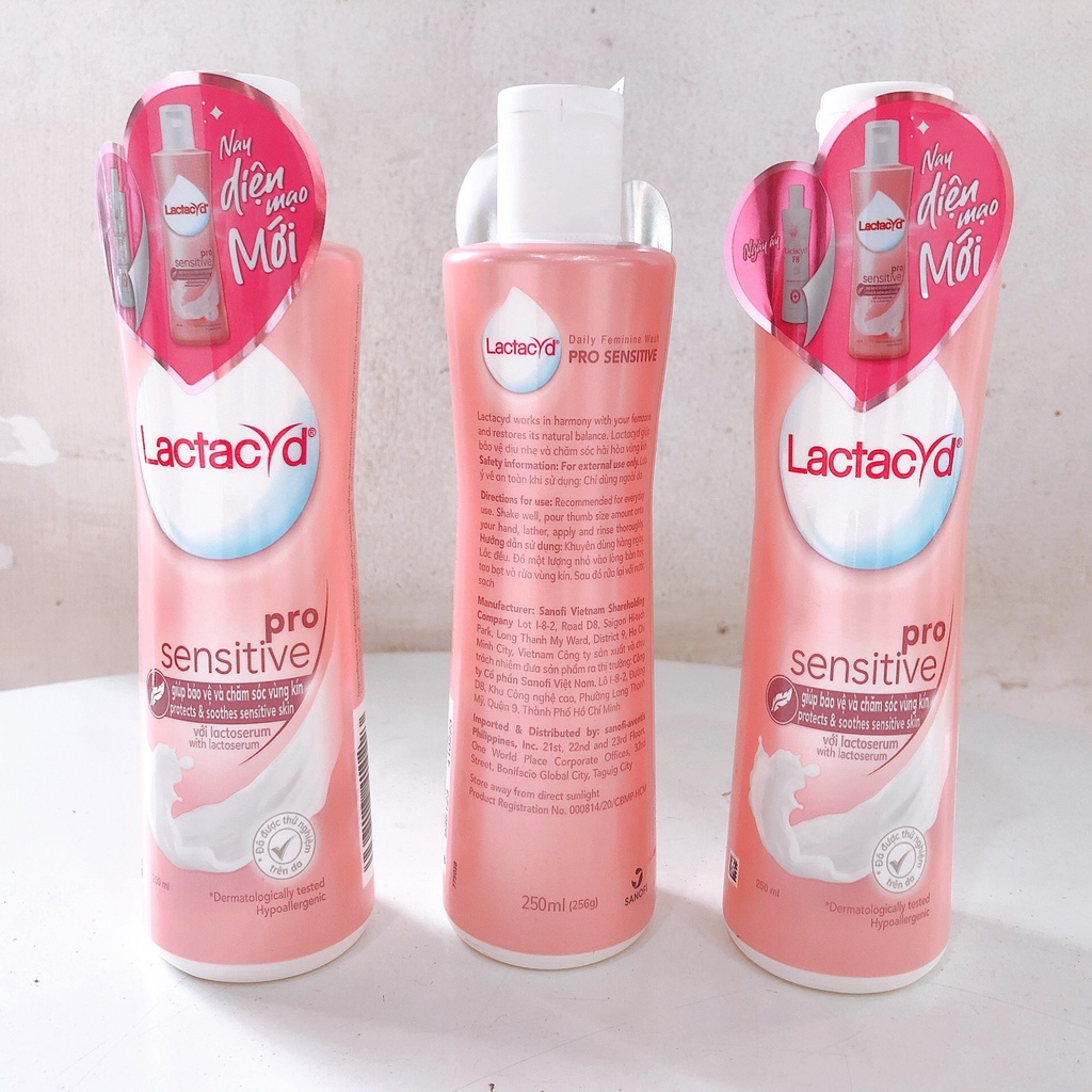 Dung dịch vệ sinh Lactacyd Feminine Hygiene 250ml