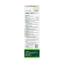 Xịt họng Pharmacity Herbal throat Spray Samito 25ml