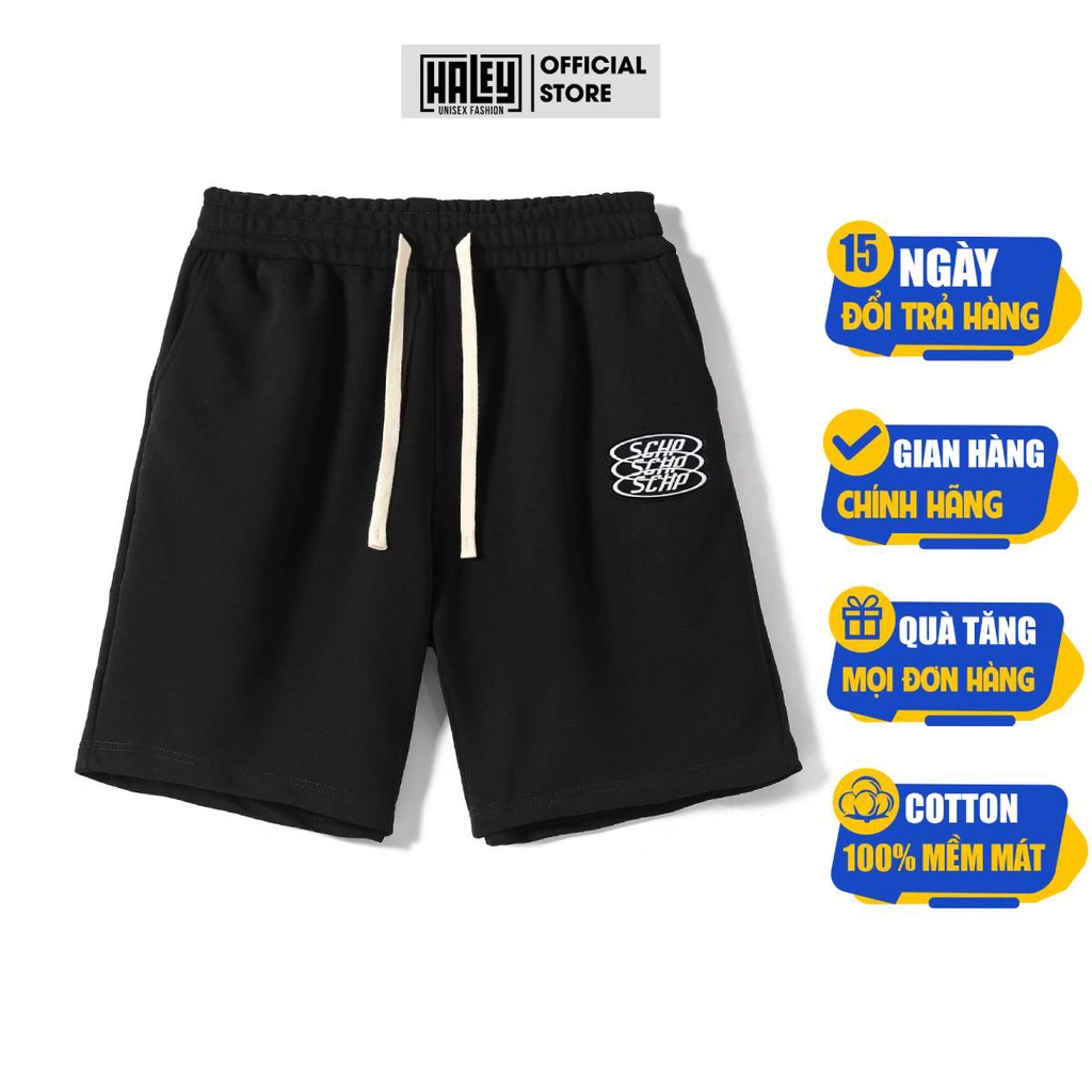 Quần Short Đùi Thể Thao Nam Nữ HALEY Chất Da Cá QD18 Unisex Thoáng Mát Ulzzang Năng Động