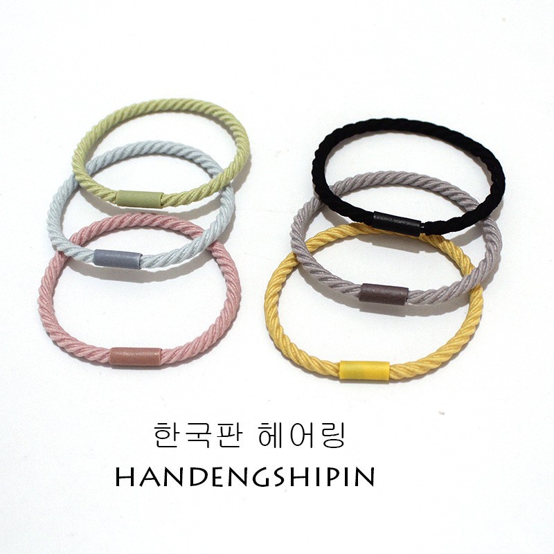 Dây buộc tóc co giãn thời trang nhiều màu sắc dành cho nữ